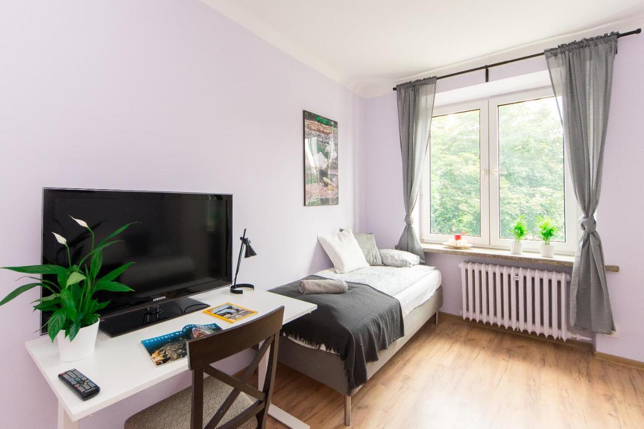 3-Bedroom Flat In City Center P4You Pl Krasków Exteriör bild