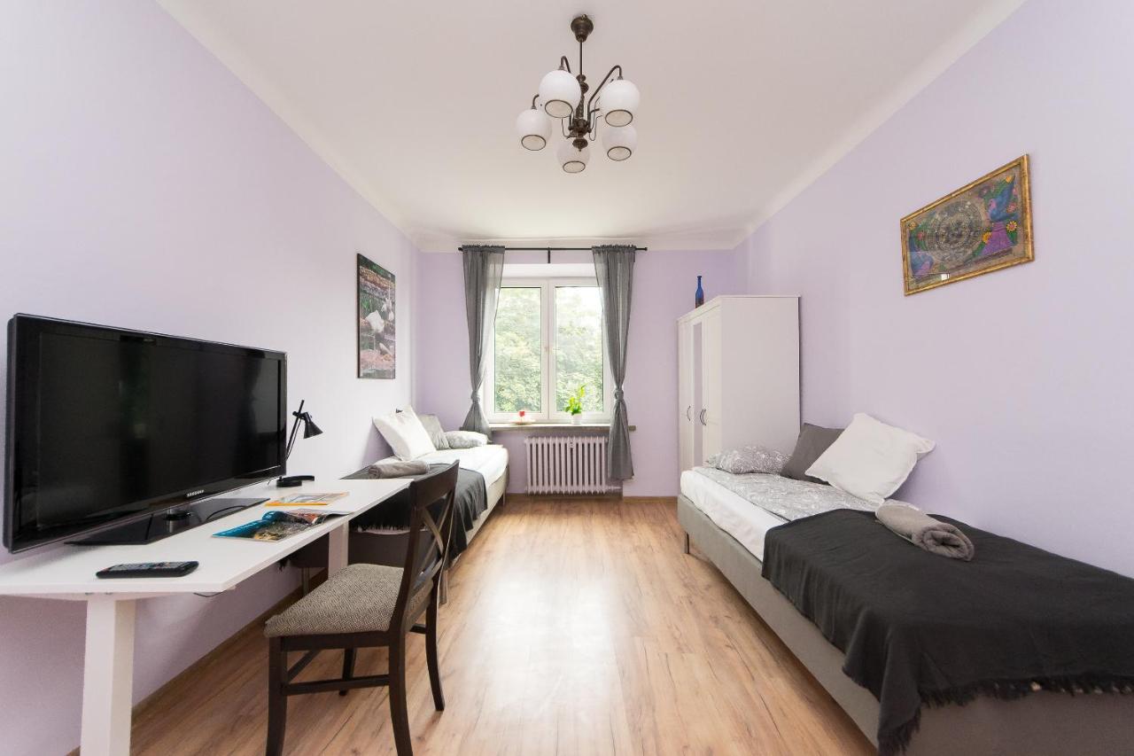 3-Bedroom Flat In City Center P4You Pl Krasków Exteriör bild